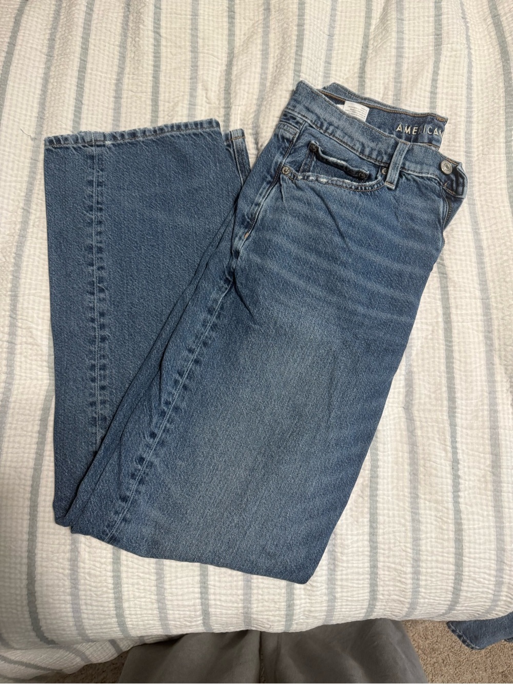 American Eagle Outfitters Men’s Medium Blue Straight Jeans